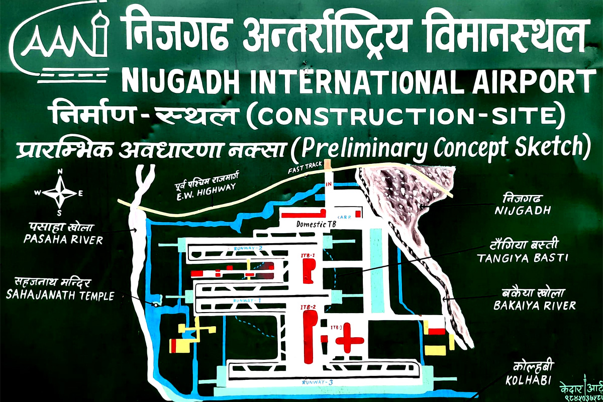 निजगढ अन्तर्राष्ट्रिय विमानस्थल बन्ने टुंगो छैन, तर सात वर्षमा भैसक्यो ८४ करोड खर्च